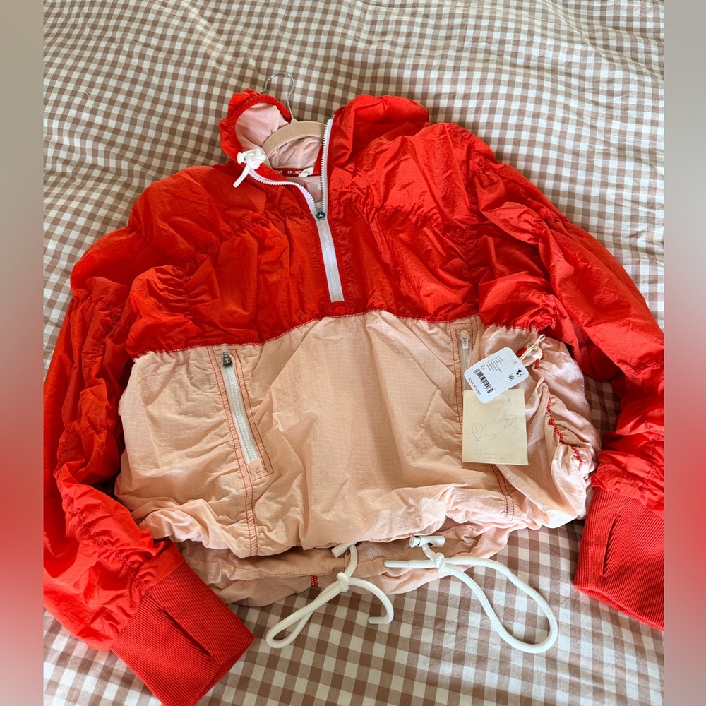 Free People Movement Happy Camper Color Block Pullover
